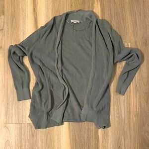LOFT Gray Women's Cardigan Sweater